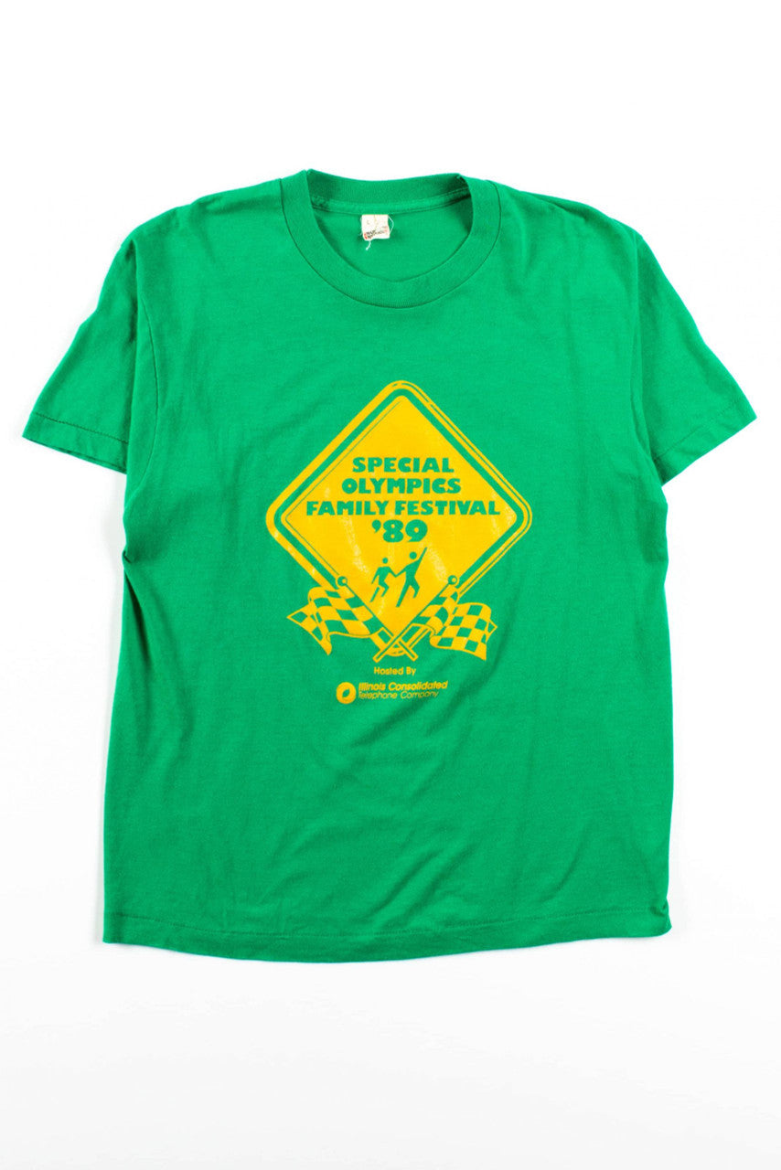 Vintage Special Olympics Family Festival T-Shirt (1989)