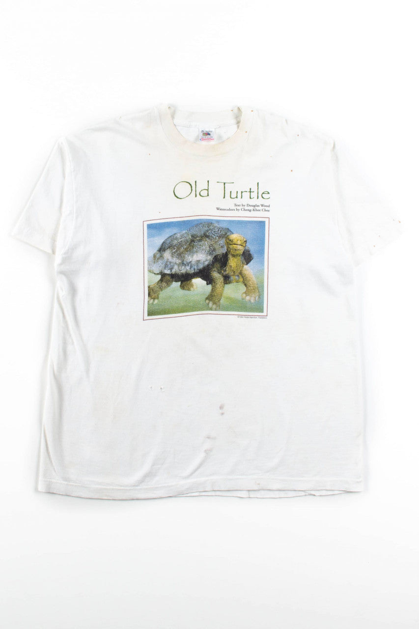 Vintage Old Turtle Peace Tour T-Shirt (1994)