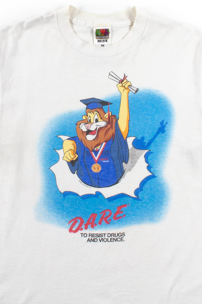 Vintage D.A.R.E. Lion T-Shirt (1998)