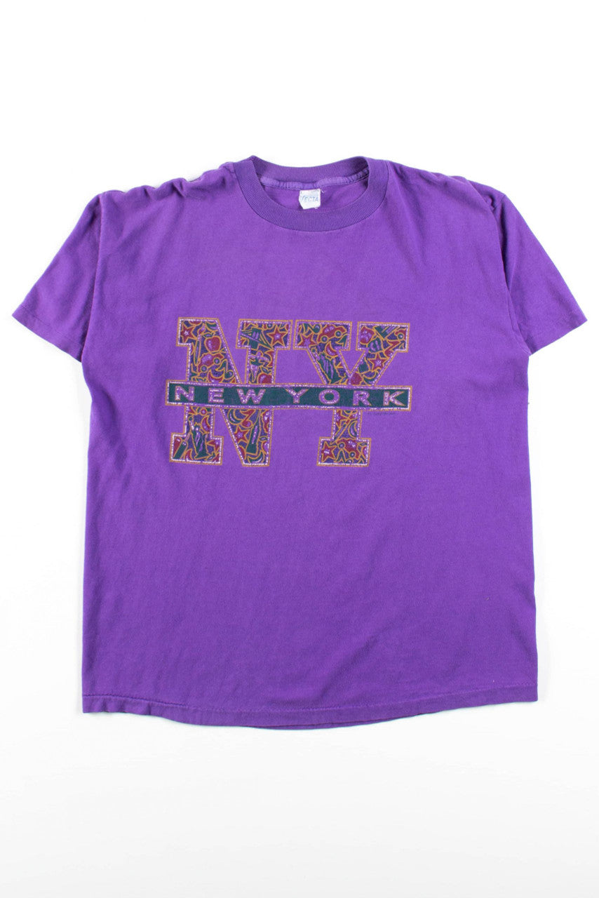 Vintage New York Letter T-Shirt
