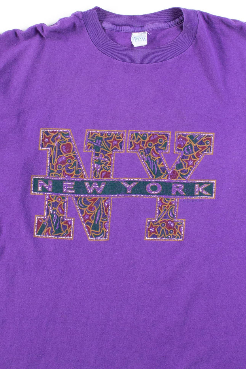 Vintage New York Letter T-Shirt