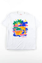 Vintage Bahamas Neon Dolphins T-Shirt