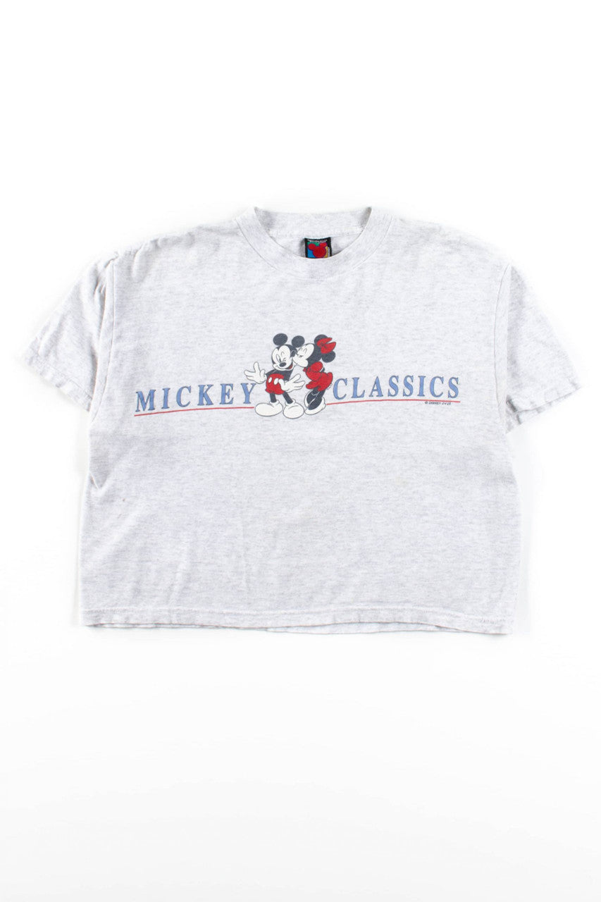 Vintage Mickey Classics Cropped T-Shirt