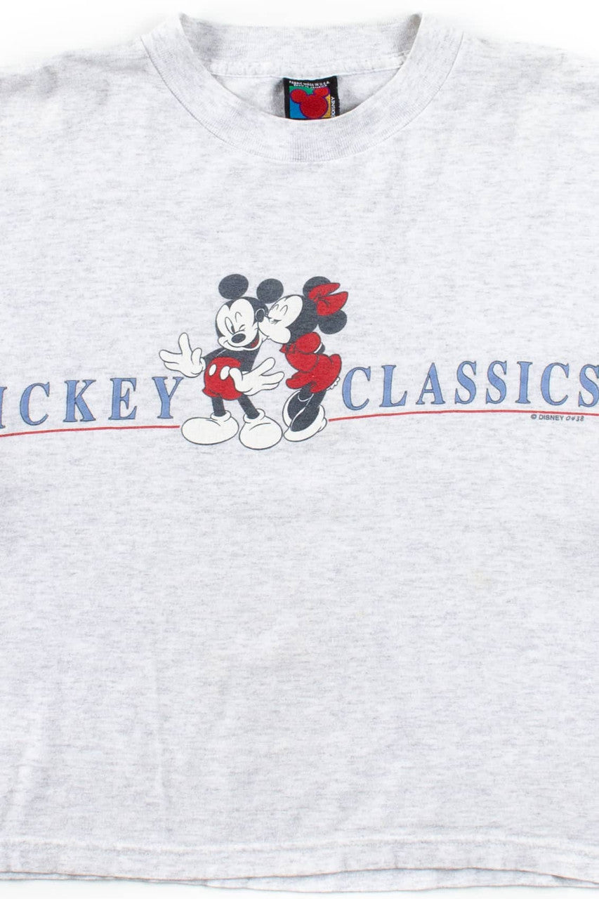 Vintage Mickey Classics Cropped T-Shirt