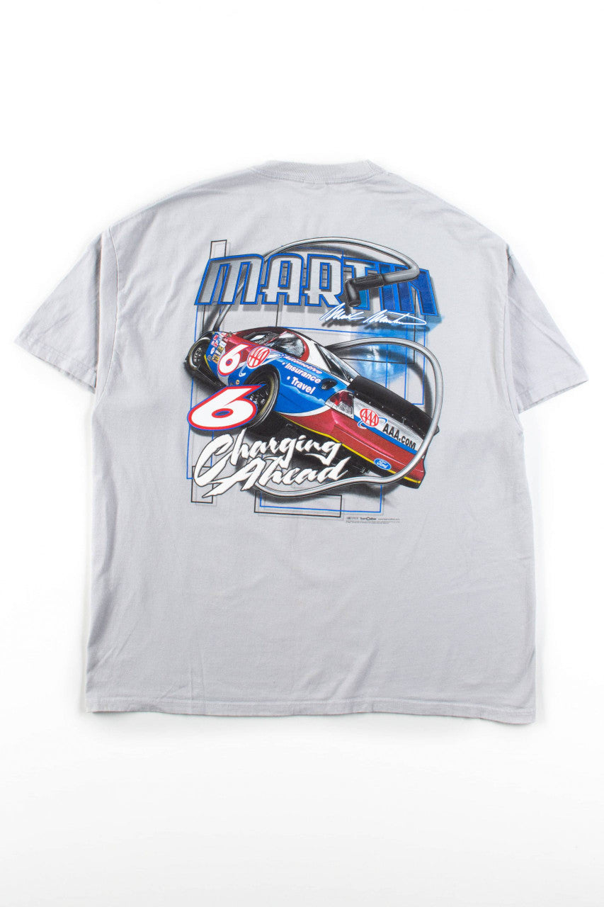 Mark Martin Charging Ahead NASCAR T-Shirt