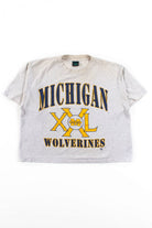 Vintage Michigan Wolverines Cropped T-Shirt