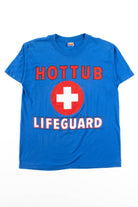 Vintage Hot Tub Lifeguard T-Shirt