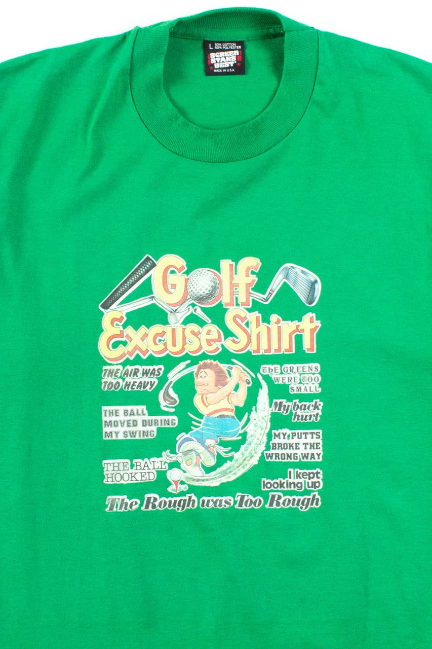 Vintage Golf Excuse T-Shirt (1982)
