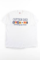 Captain Dad Vintage T-Shirt