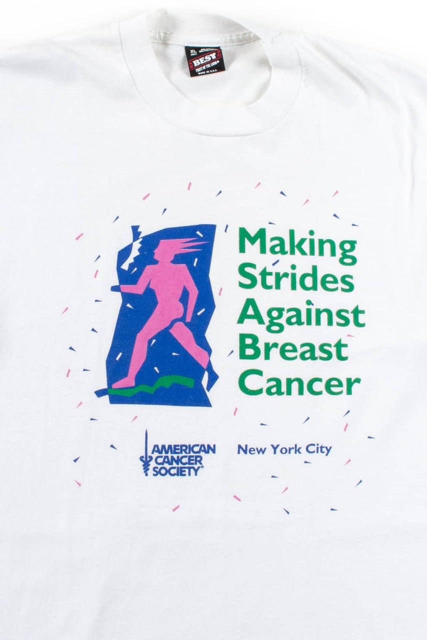Making Strides Against Breast Cancer Vintage T-Shirt