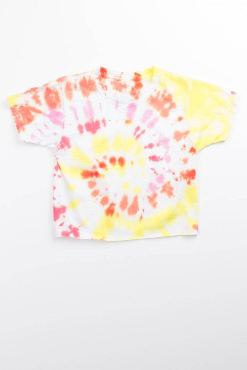 Tie Dye Cropped Boy's Tee