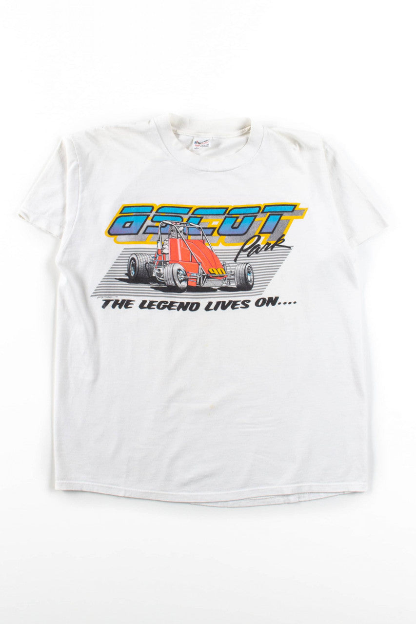 Vintage Ascot Park Racing T-Shirt (1990)