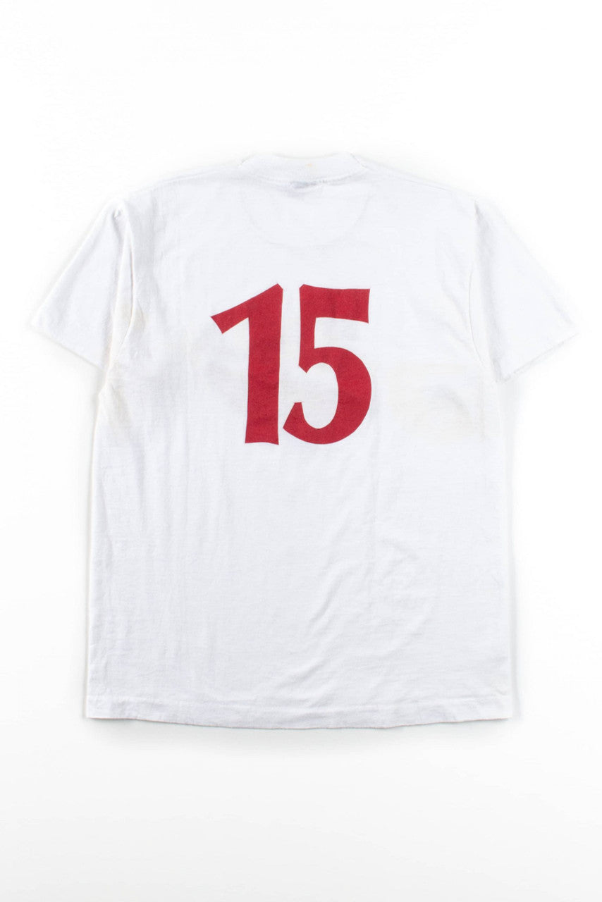 Vintage D.J.'s Roofing Softball T-Shirt