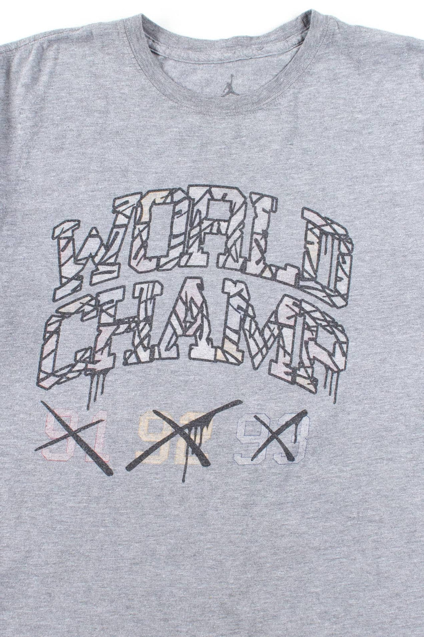 Air Jordan World Champ 91 92 93 T-Shirt