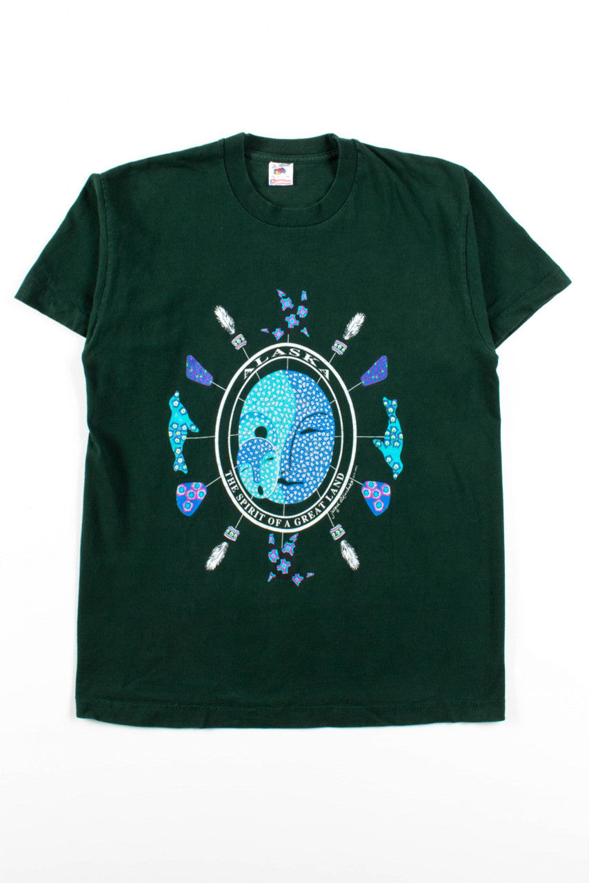Vintage Alaska Spirit Of A Great Land T-Shirt (1993)