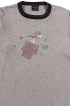 Vintage Snoopy Flying Ace Ringer T-Shirt (1980s)