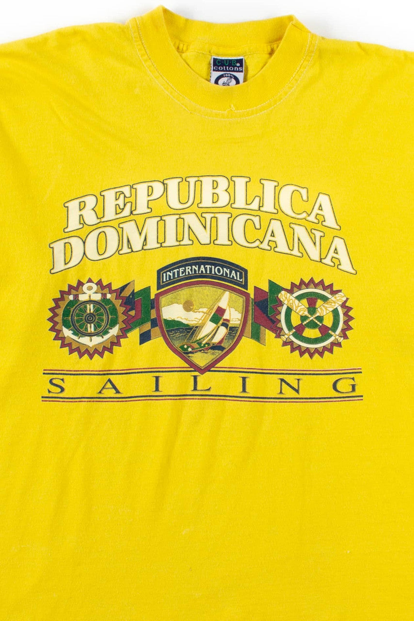 Republica Dominicana Sailing Vintage T-Shirt