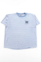 The Legend Of Ducks Striped Vintage T-Shirt