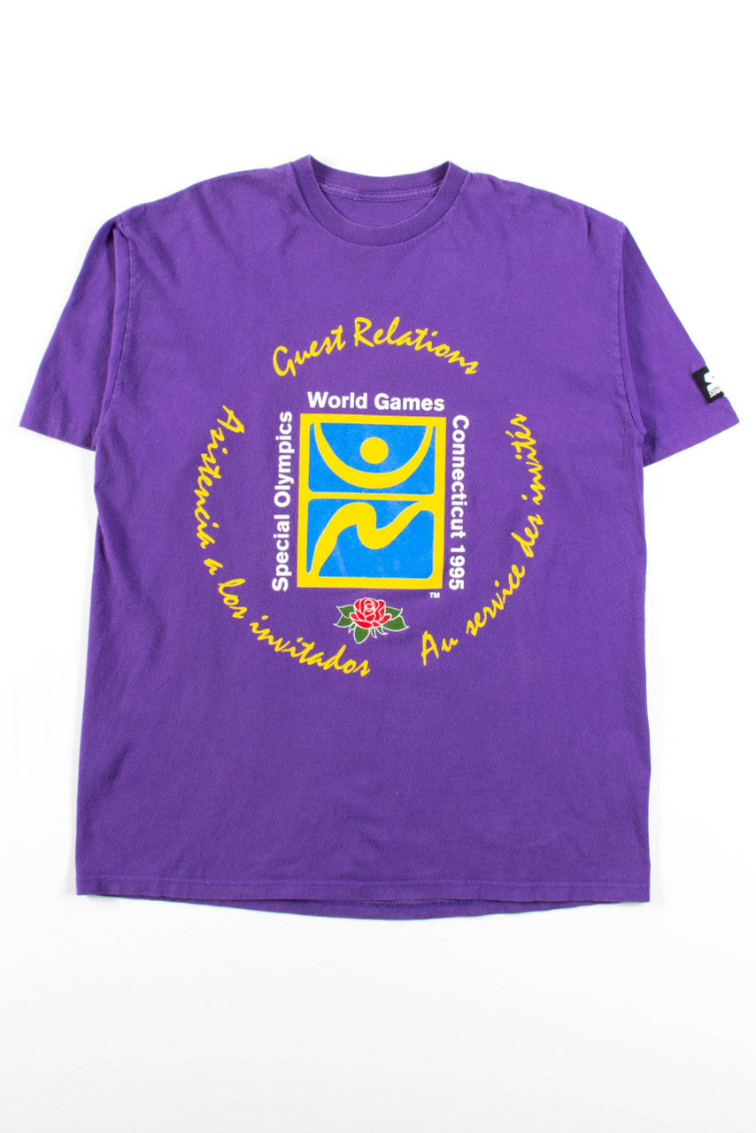 Special Olympics Guest Relations Vintage T-Shirt (1995)