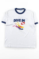 M/S Starward Dive In Vintage Ringer T-Shirt (1980s)
