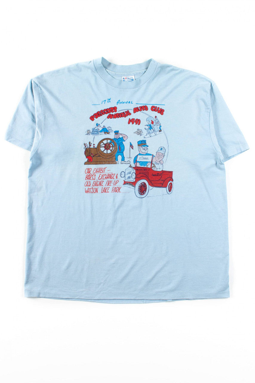 Vintage Prescott Antique Auto Club T-Shirt (1991)