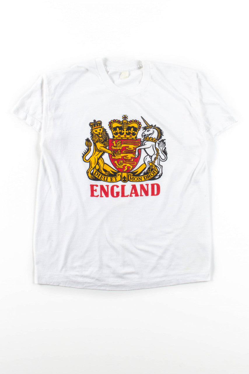 Vintage England Coat Of Arms T-Shirt
