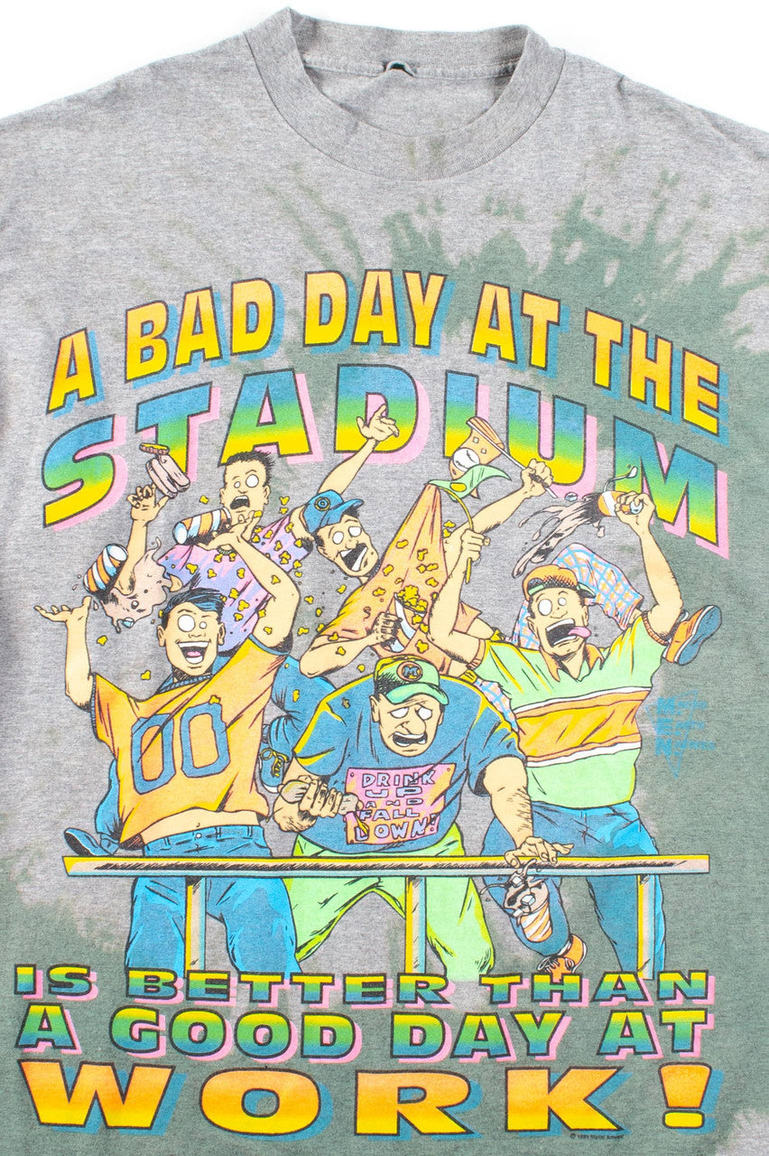 A Bad Day At The Stadium Vintage T-Shirt (1993)