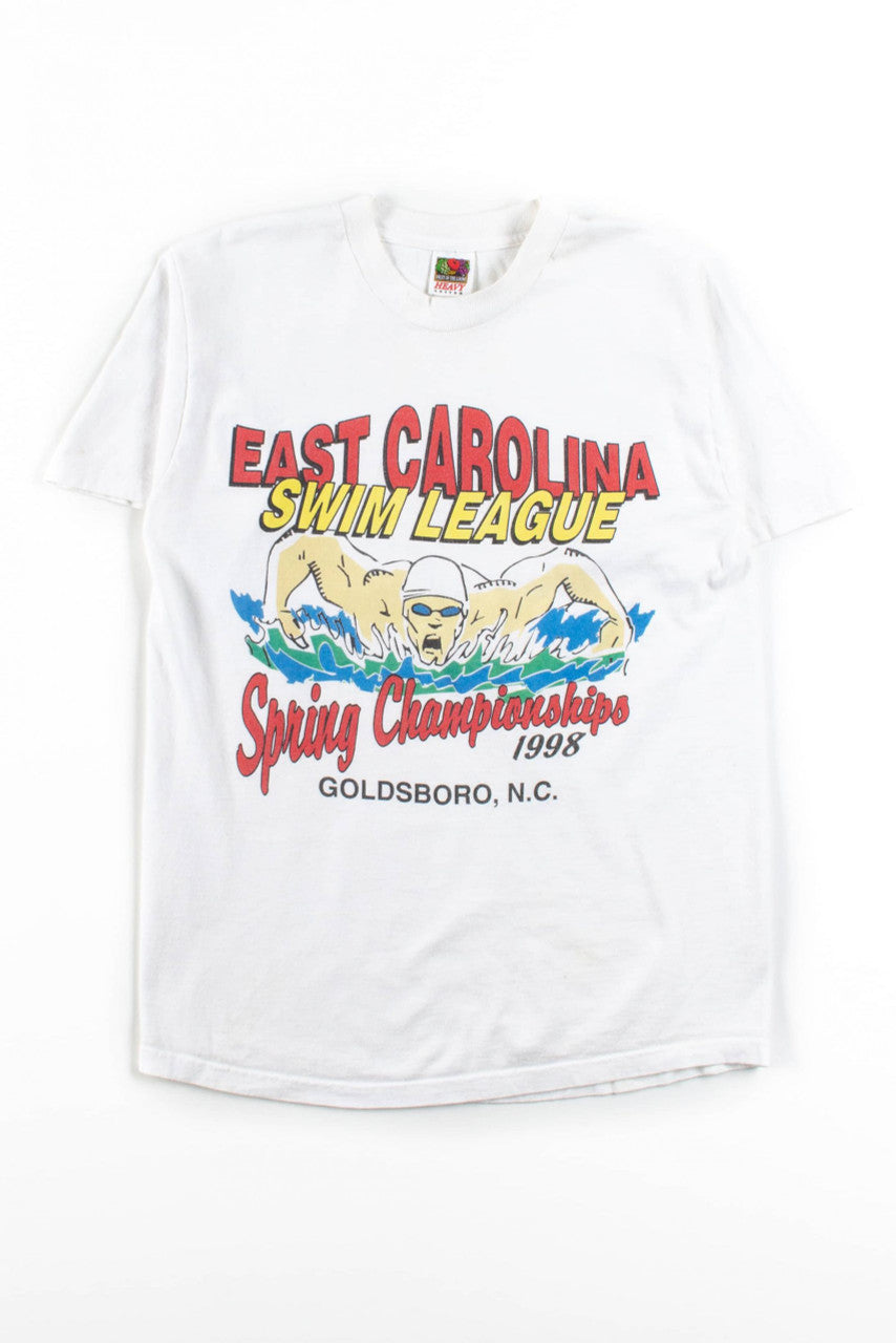 Vintage East Carolina Swim League T-Shirt (1998)