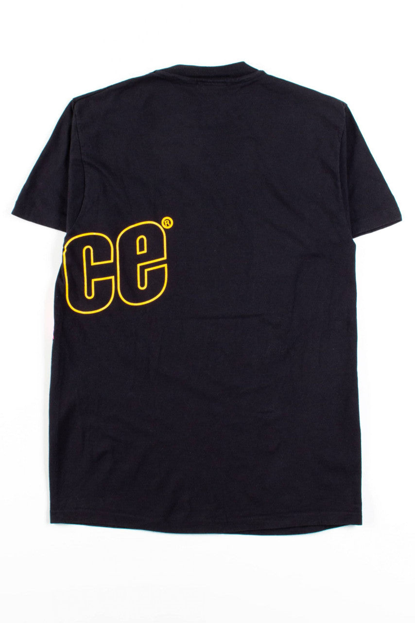 Vintage Prince Tennis Wraparound Neon T-Shirt