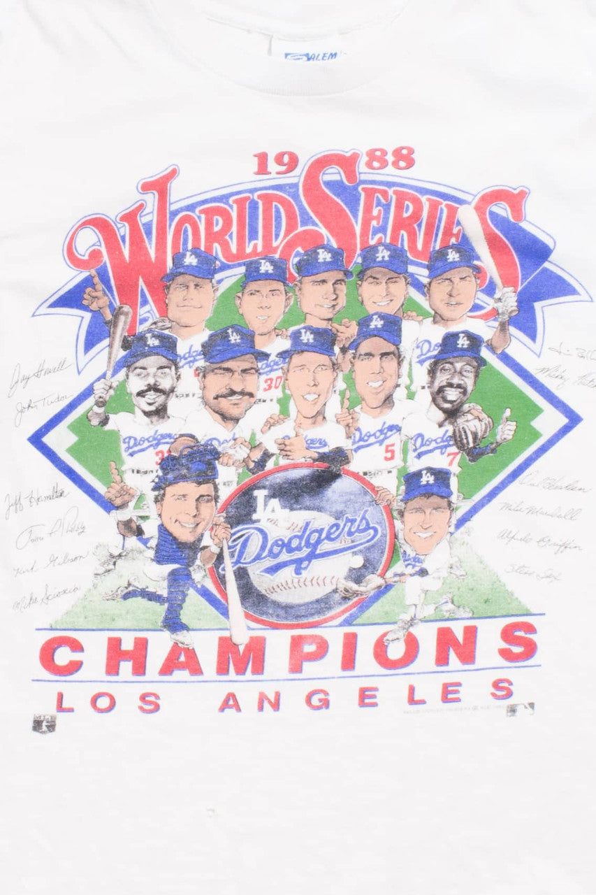 Vintage LA Dodgers World Series T-Shirt (1988)