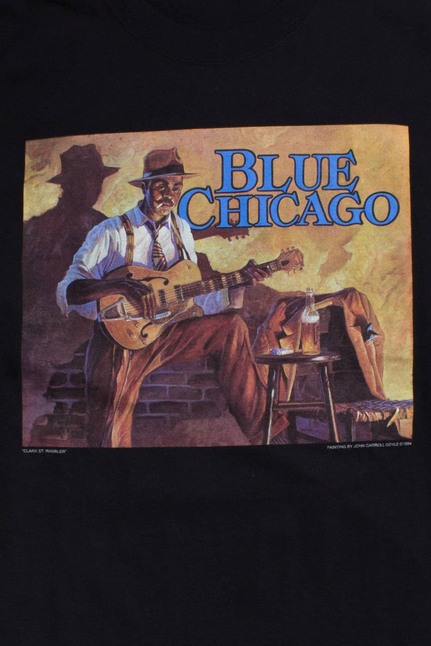 Vintage Blue Chicago T-Shirt