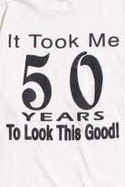 Vintage '50 Years to Look this Good!' T-Shirt