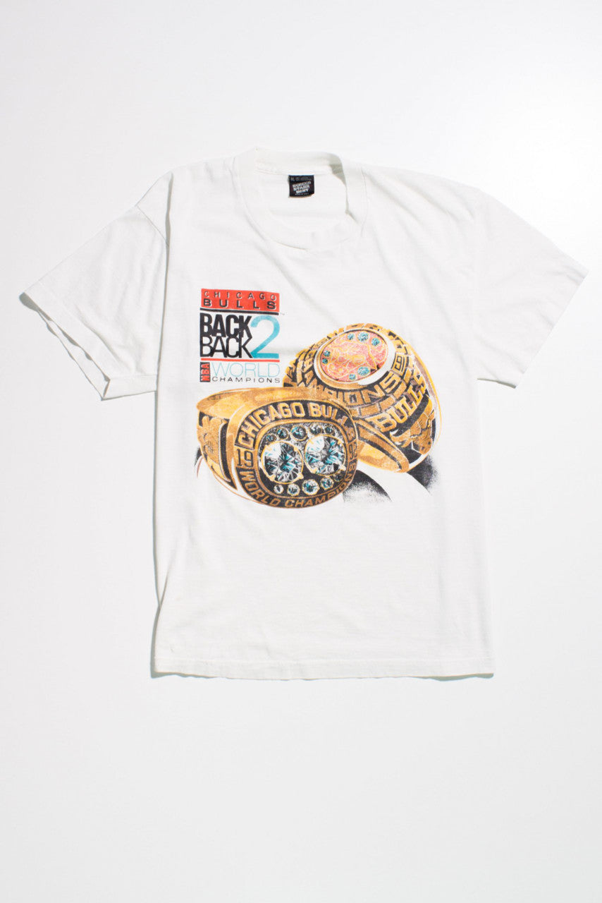 Vintage Chicago Bulls 'Back to Back World Champions' T-Shirt (1992)