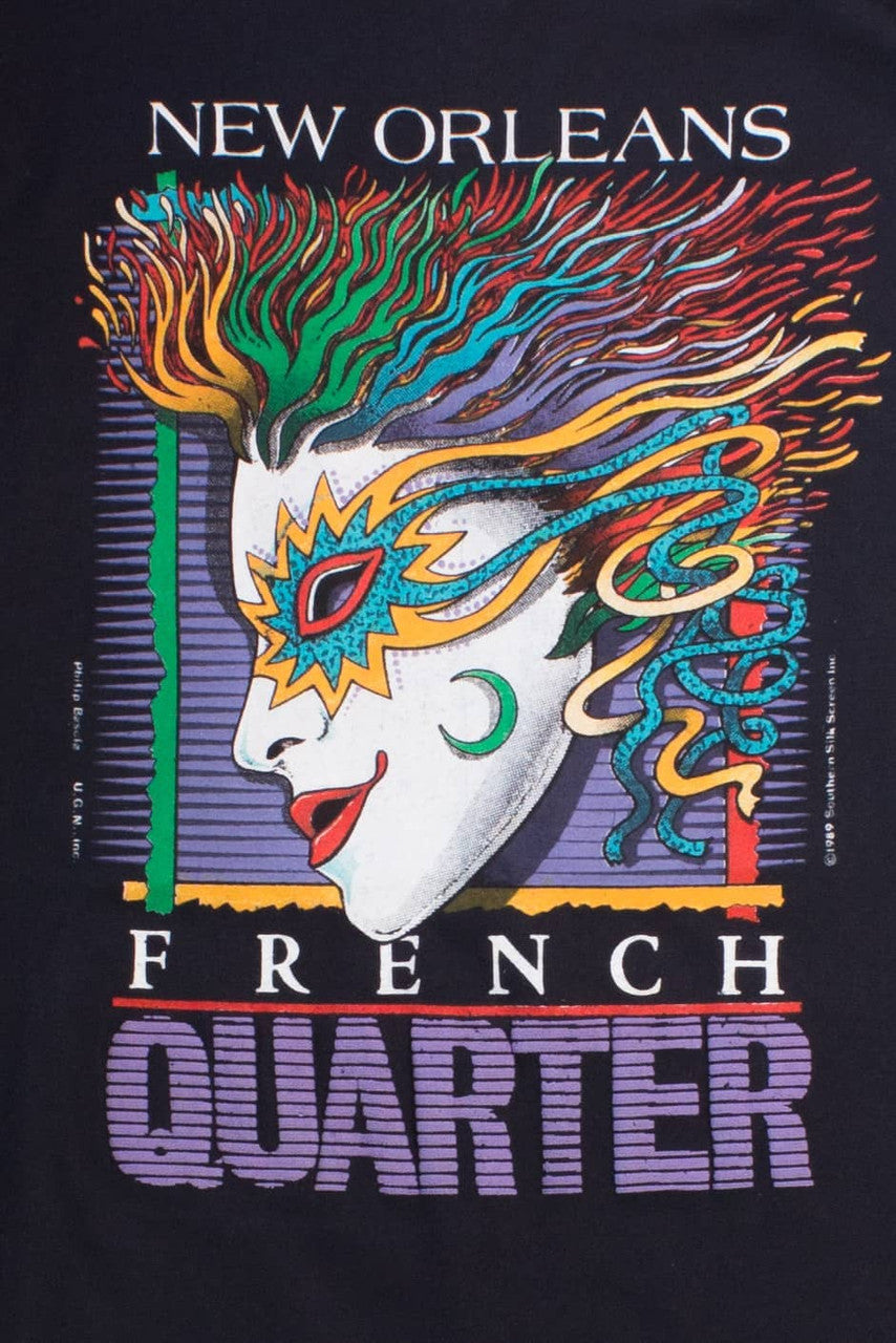 Vintage New Orleans French Quarter T-Shirt (1989)