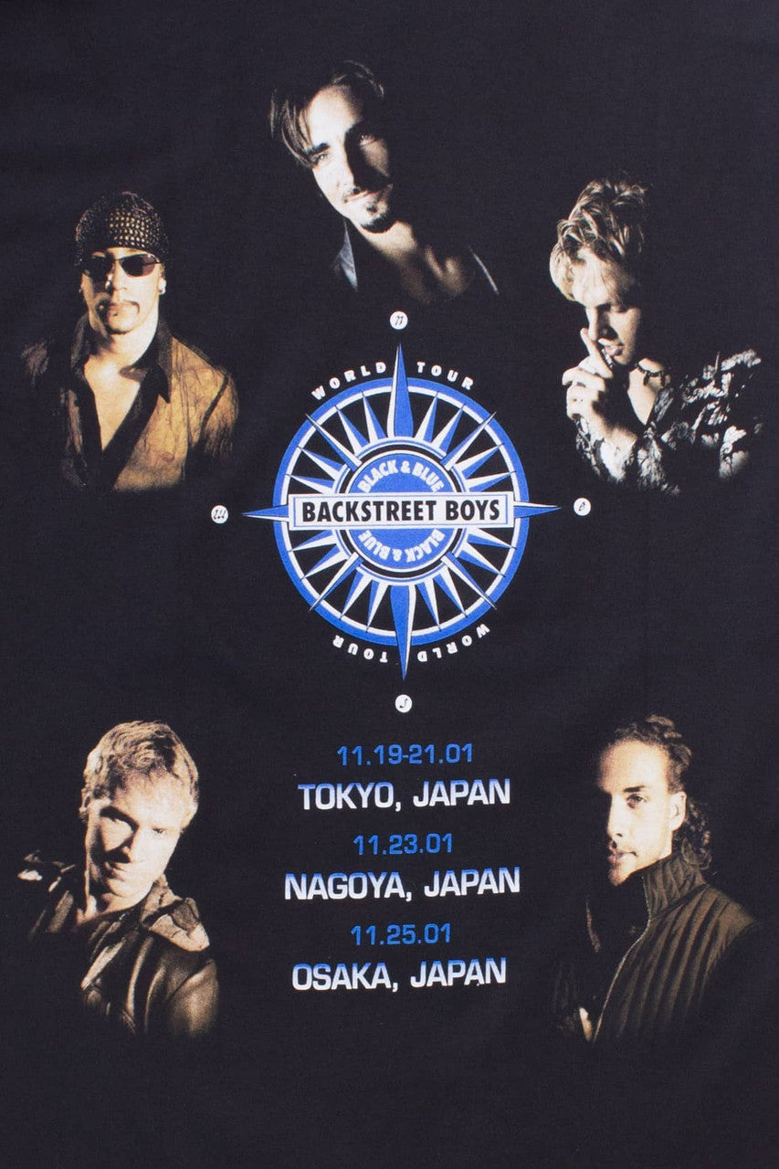 Deadstock Backstreet Boys Japan Tour T-Shirt (2001)