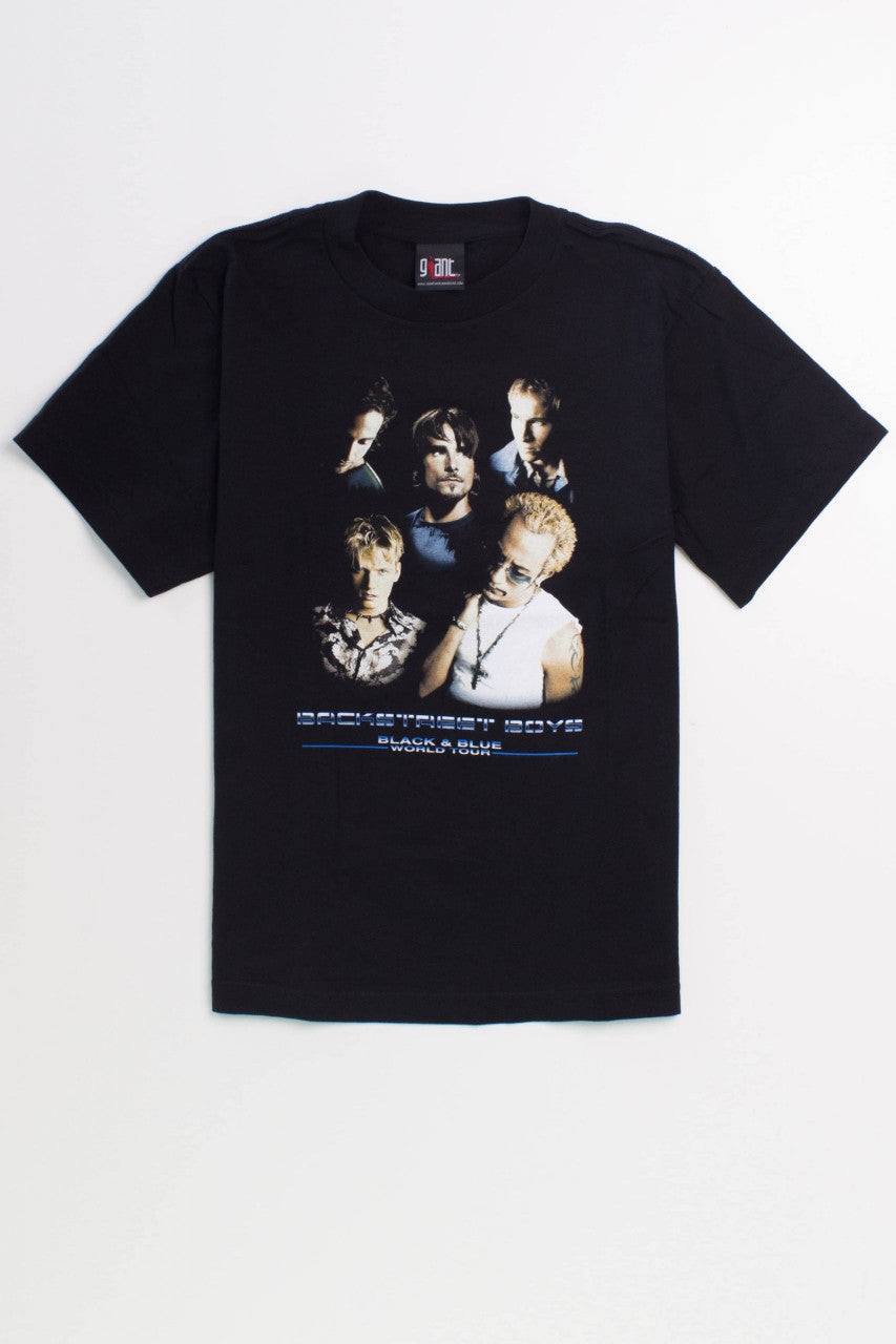 【美品】Backstreet Boys Tシャツ 2001ツアー バンド DEADSTOCK Backstreet Boys World Tour T-Shirt (2001) – Ragstock