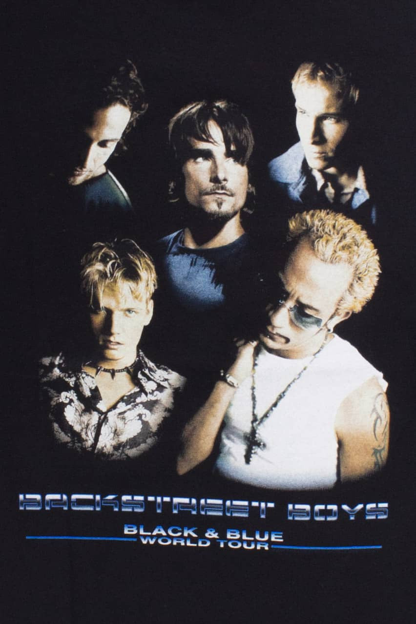 DEADSTOCK Backstreet Boys World Tour T-Shirt (2001)