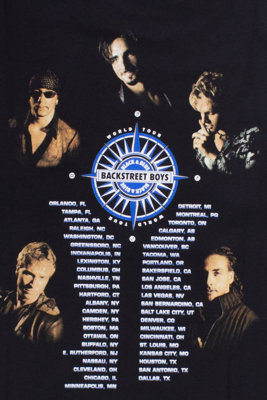 DEADSTOCK Backstreet Boys World Tour T-Shirt (2001)