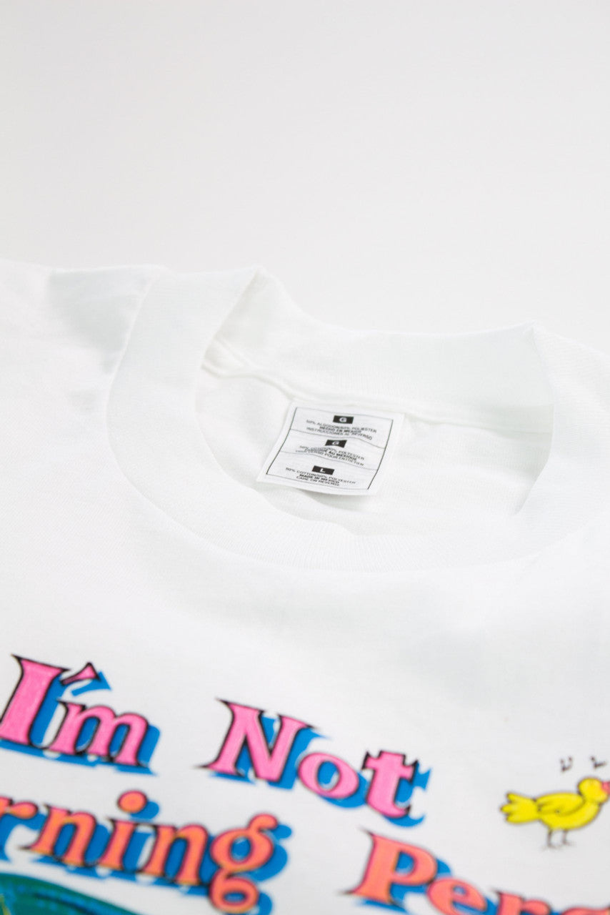 DEADSTOCK 'I'm Not A Morning Person' T-Shirt