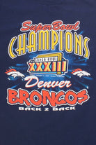 '99 Broncos Back 2 Back Super Bowl T-Shirt