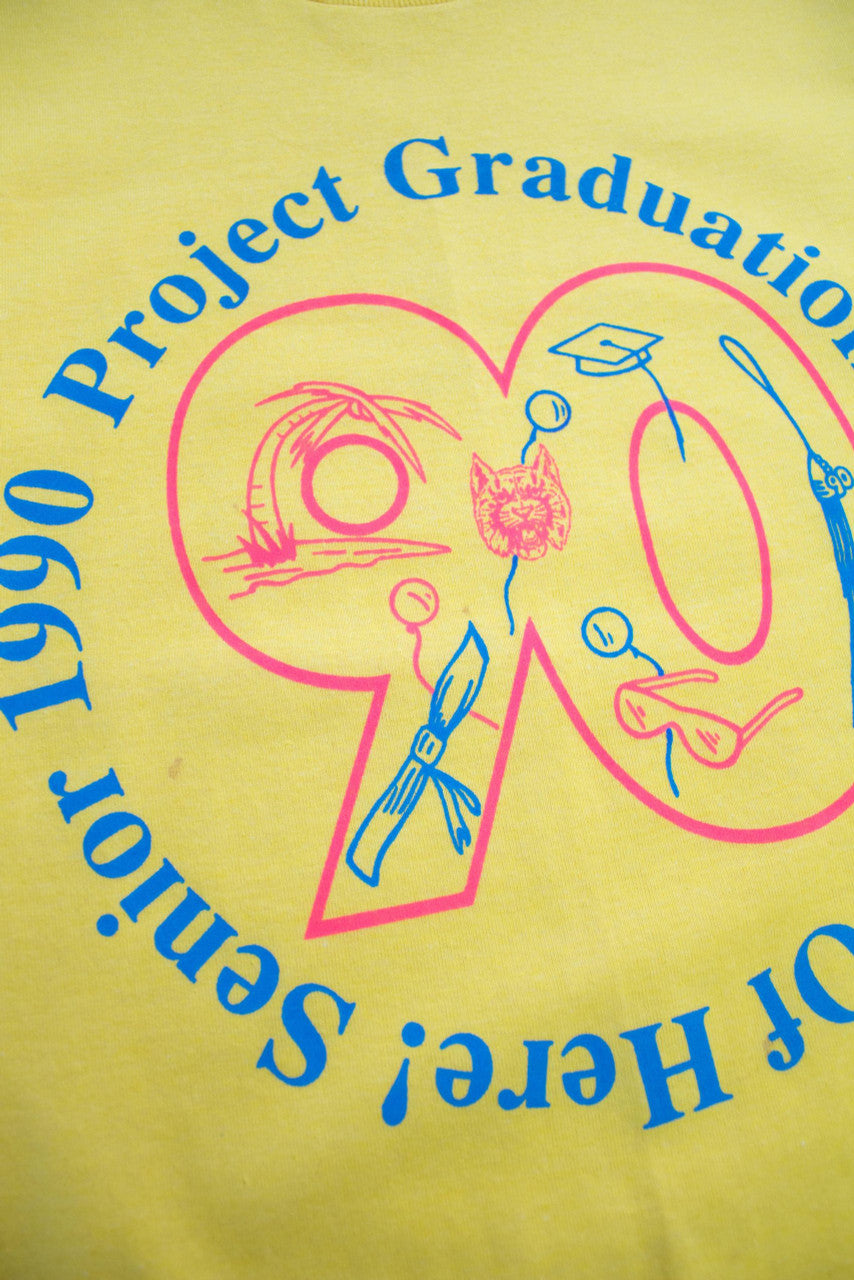 1990 Senior Class Project Graduation T-Shirt