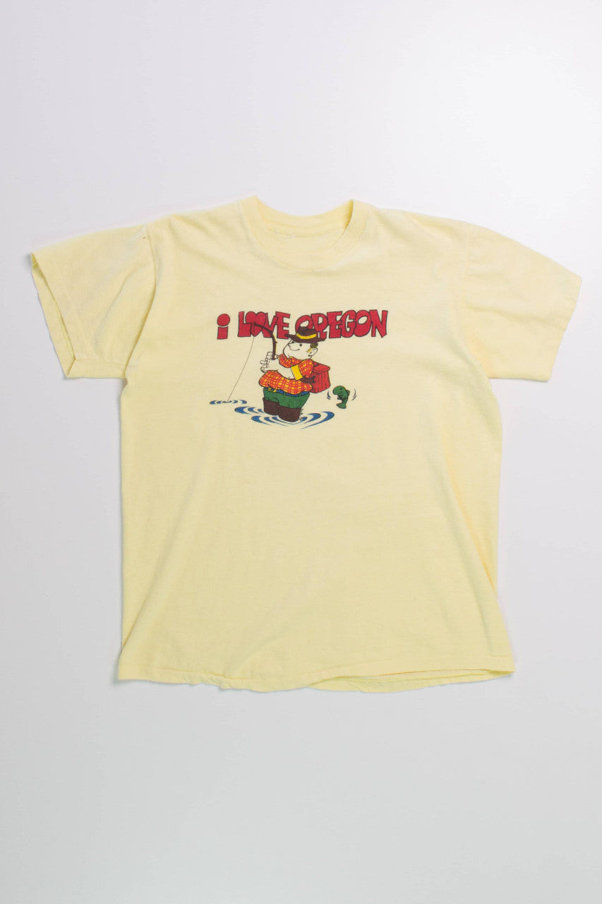 I Love Oregon Vintage T-Shirt