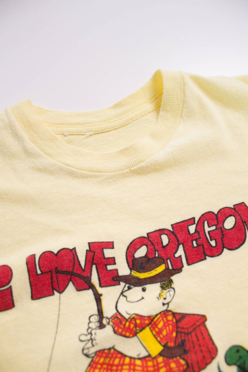 I Love Oregon Vintage T-Shirt