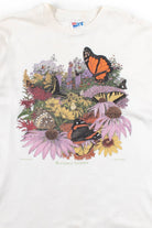 VintageButterfly Garden T-Shirt (1993)
