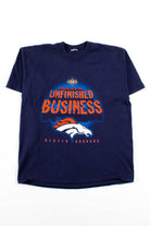 Broncos Super Bowl XXXII Unfinished Business Vintage T-Shirt (1998)