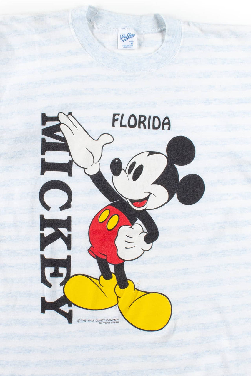 Vintage Striped Florida Mickey T-Shirt