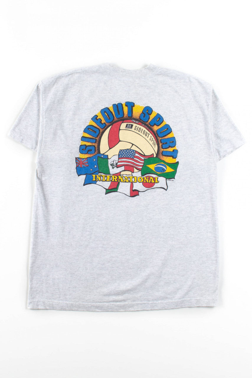 Vintage Sideout Volleyball T-Shirt