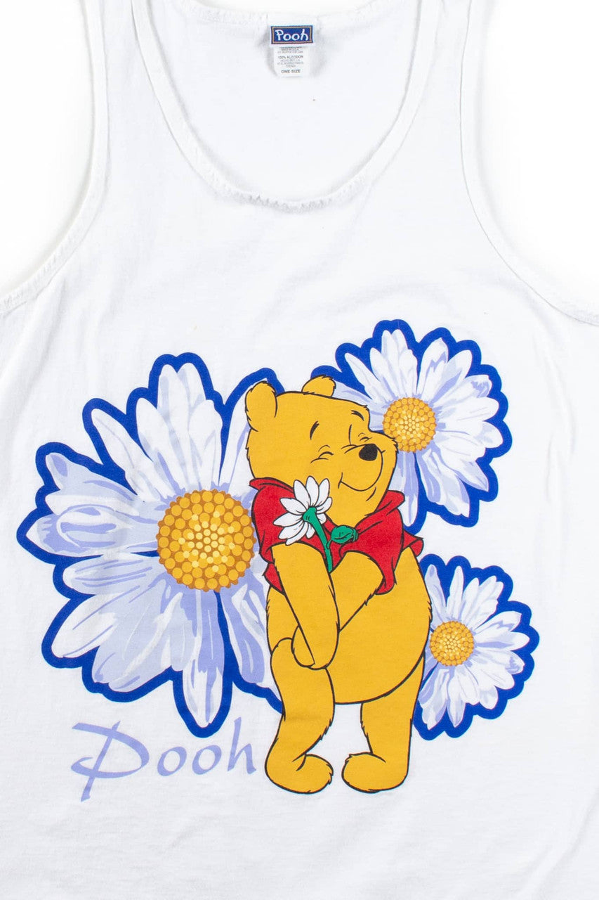 Vintage Pooh Daisies Tank