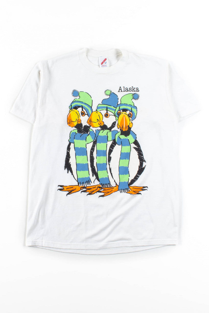 Vintage Alaska Penguins T-Shirt (1988)