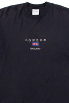 Vintage London England Embroidered T-Shirt